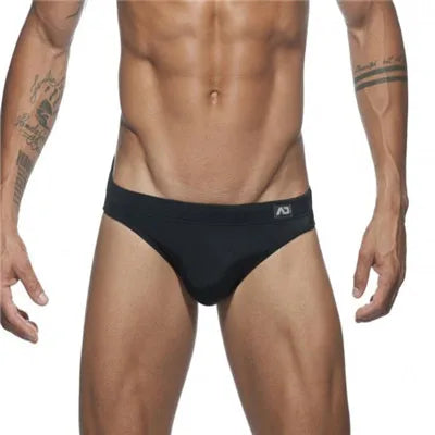 Summer Swimwear Men Swimsuit Maillot De Bain Boy Swim Suits Low Waist Push Pad Swimming Briefs Surf Beach Wear Mayo Sungas