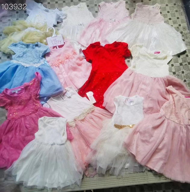 Vestido de Princesa con Tutú para Niñas - Especial Fiestas y Cumpleaños - Colección 2026