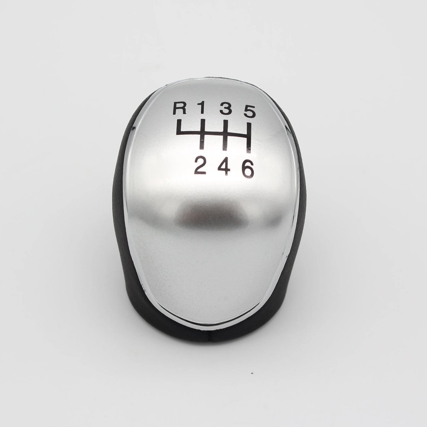 5/6 Speed Gear Shift Knob for Ford Mondeo 4 Mk4 Focus S-Max C- Max Kuga Galaxy Leather Shifter Lever Arm Headball Car Accessorie