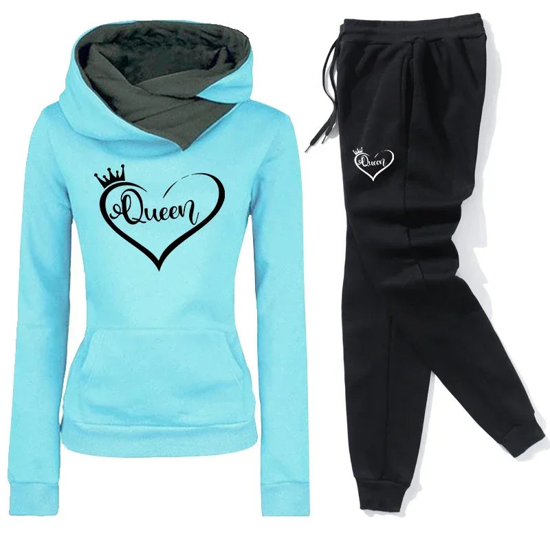 Hot Sales Fashion 2026 Women's Tracksuit Women's Clothing Casual Outdoor Daily Sweatpants Simplicity Sports Long Sleeve Pullover