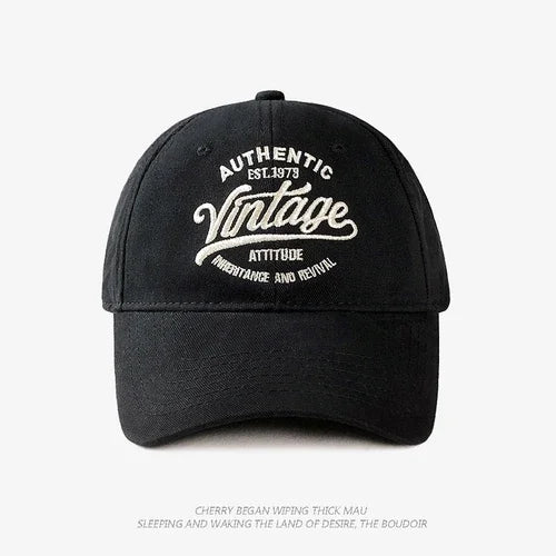 Korean Vintage Embroidered Baseball Caps Women Summer Outdoor Sunscreen Soft Top Hat Showing Face Small Casual Men's Hats