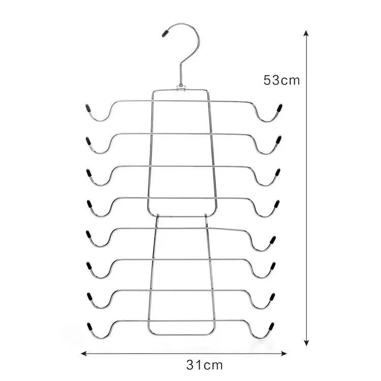360° Rotating Metal Hanger Wardrobe Organizer and Storage Lingerie Hanger Suitable for Camisole Bra Belt Swimsuit Underwear