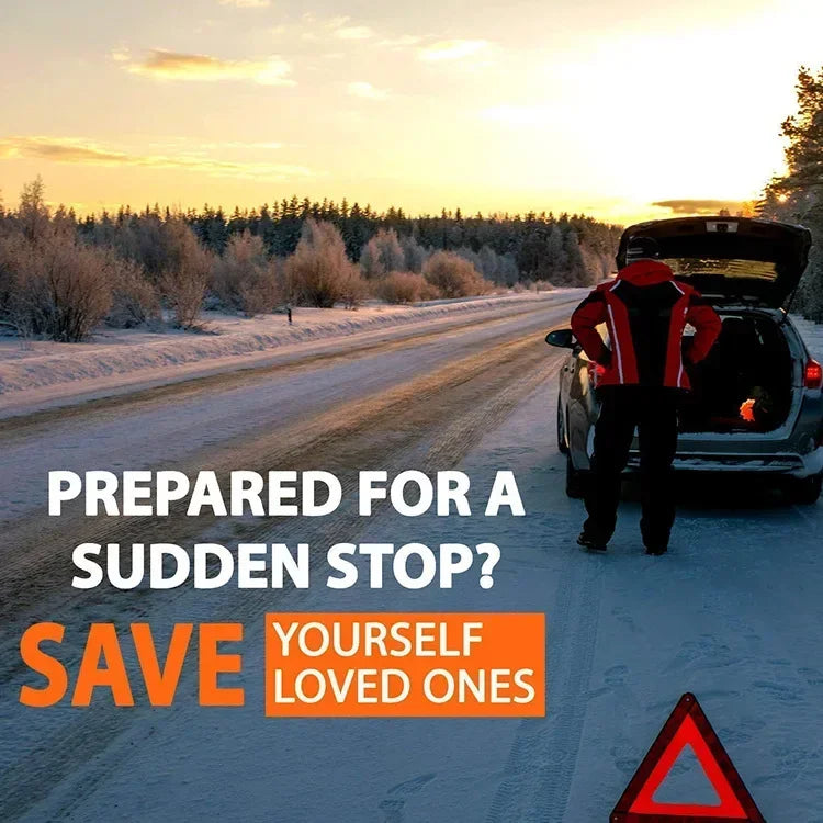 USB Rechargeable Warning Light LED Road Flares Emergency Lights Roadside Safety Beacon Disc Flashing Magnetic Beacon