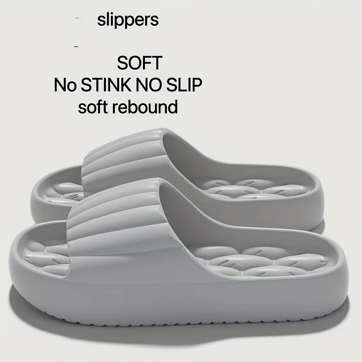 Slippers Women's EVA Slide Slippers - Soft Comfortable Non-Slip Indoor/Outdoor House Shoes, Washable All-Season Design