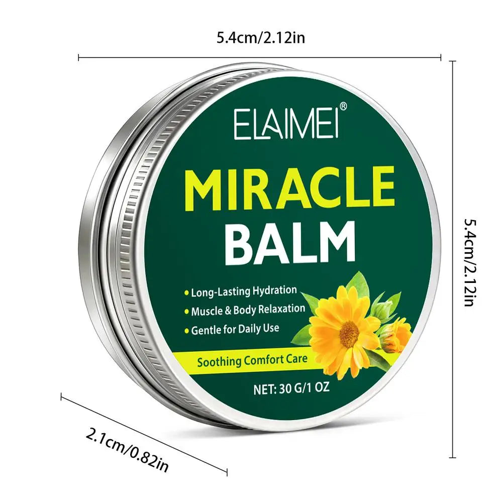 Massage Moisturizing Body Balm Compact Deep Hydrating Soothing Non Greasy Fast Absorption Whole Body Daily Skin Care