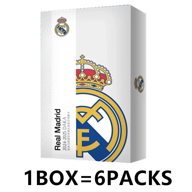 Official Authentic 2025 DAKA Real Madrid Star Card Collection Box Limited Edition Numbered Signature Essential for Collecting