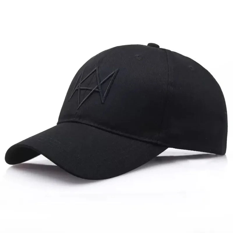 Game Watch Dog Baseball Cap Hip Hop Cap Cosplay Snapback Trucker Embroidery Sunscreen Hat Unisex Golf Cap