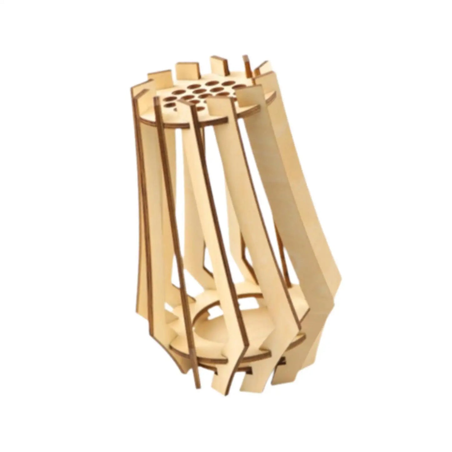 Vase Building Set Home Decoration DIY Unique Display Stand 3D Puzzle Flower Vase for Office Adults Women Flower Arrangements
