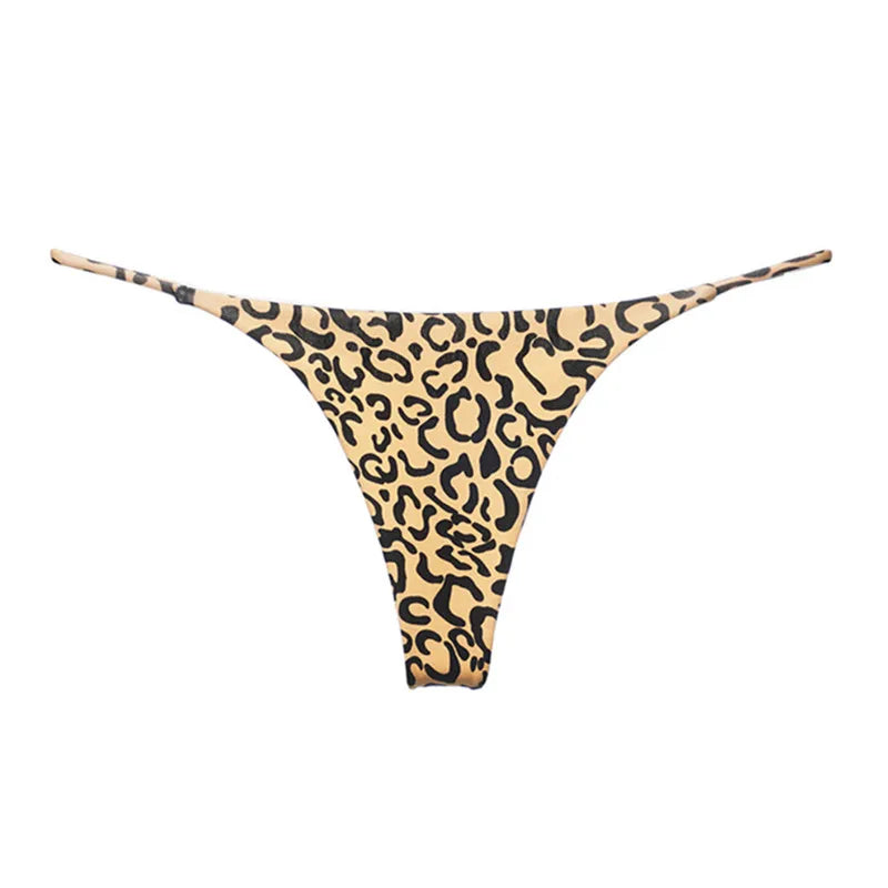 Sexy thong low waist lingerie for women underwear thin belt double layer bikini cotton panties lenceria femenina tangas mujer