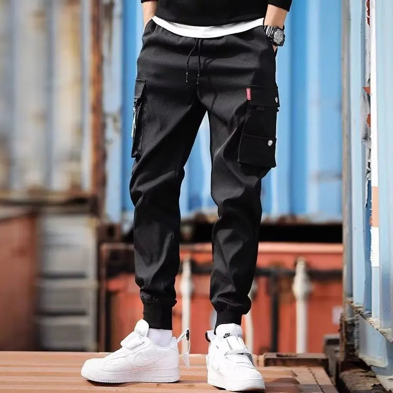 Men Cargo Tactical Pants Work Combat Multi-pockets Casual Training Trousers Overalls Clothing Joggers Hiking male Cargo Pant