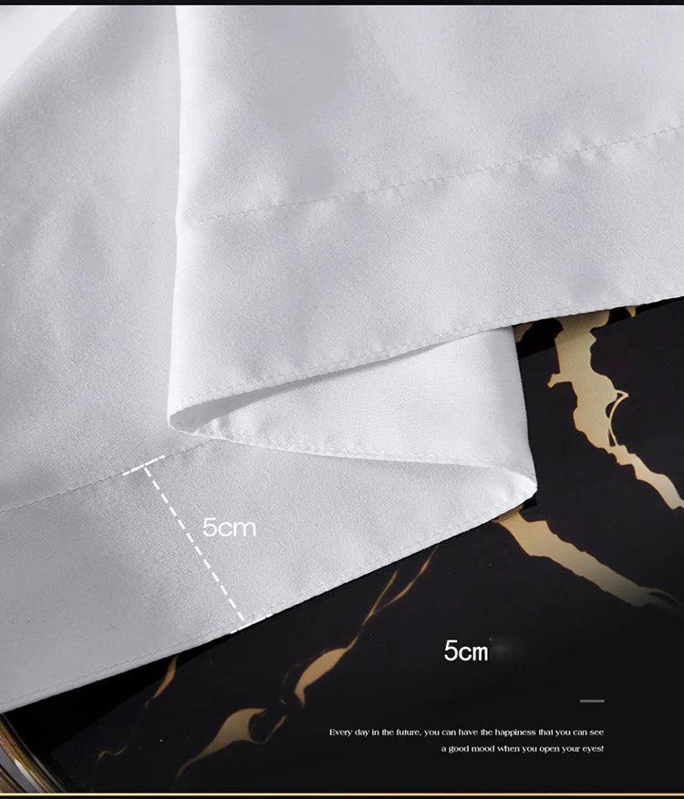 Simple Bedding Set for 5-star hotels 3/4Pcs Duvet Cover,Sheet Pillowcases Double Queen King size Homestay Quilt Cover bed Linen