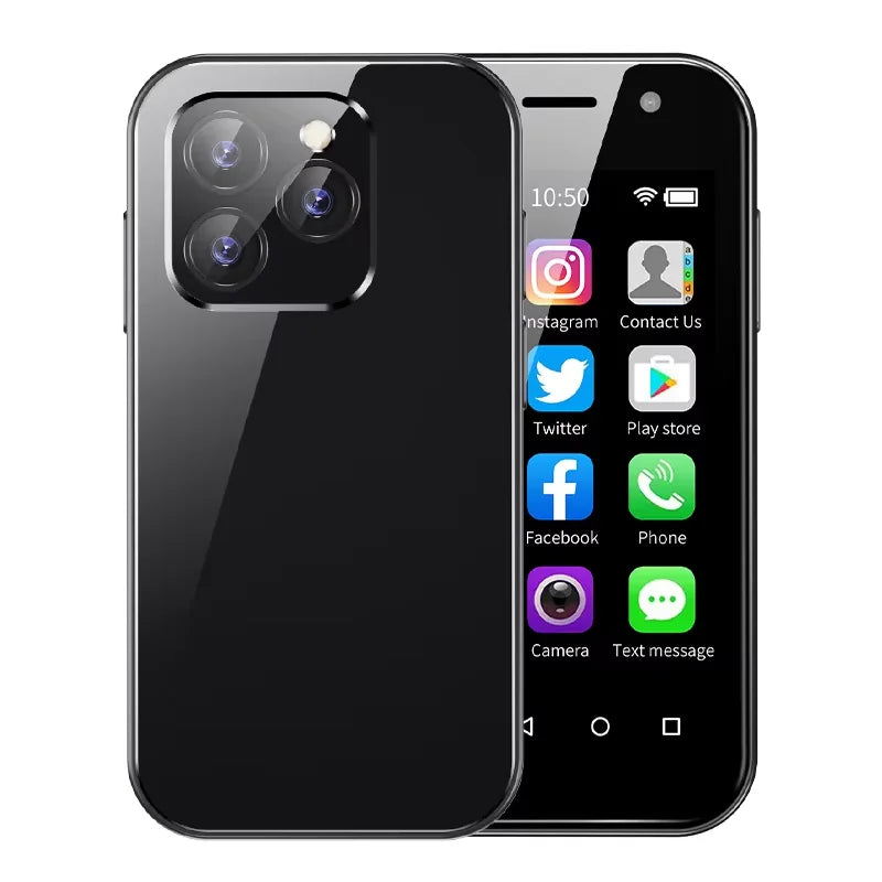 SOYES XS14 Pro Mini Smartphone Android 4G 3GB+64GB 2600mAh Face Recoginition 3.0 inch Phone Hot Sale