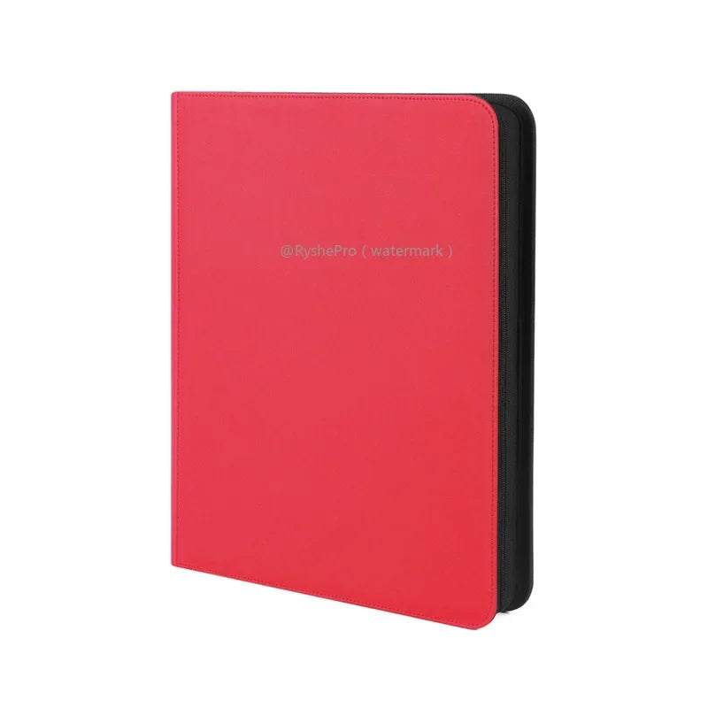 9 Pocket Card Binder for YuGiOh MTG TCG Game Card Holder Holds 252+ Top Loaders Waterproof Card Storage Album