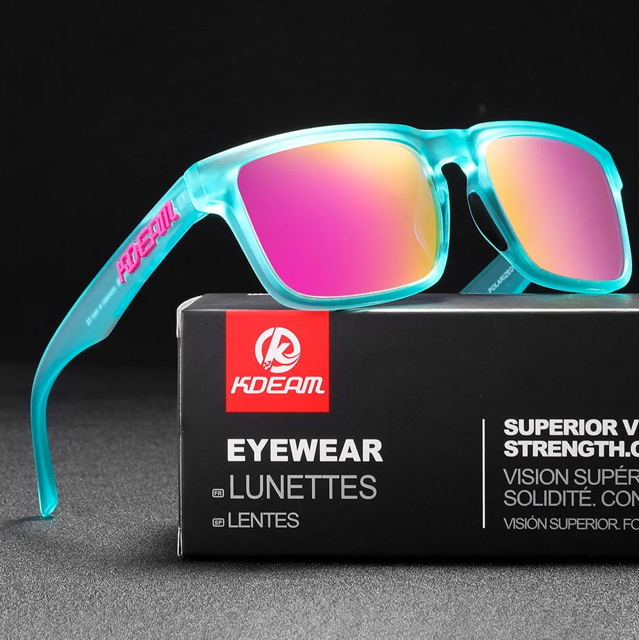 Gafas de Sol Polarizadas Kdeam - Lente Roja