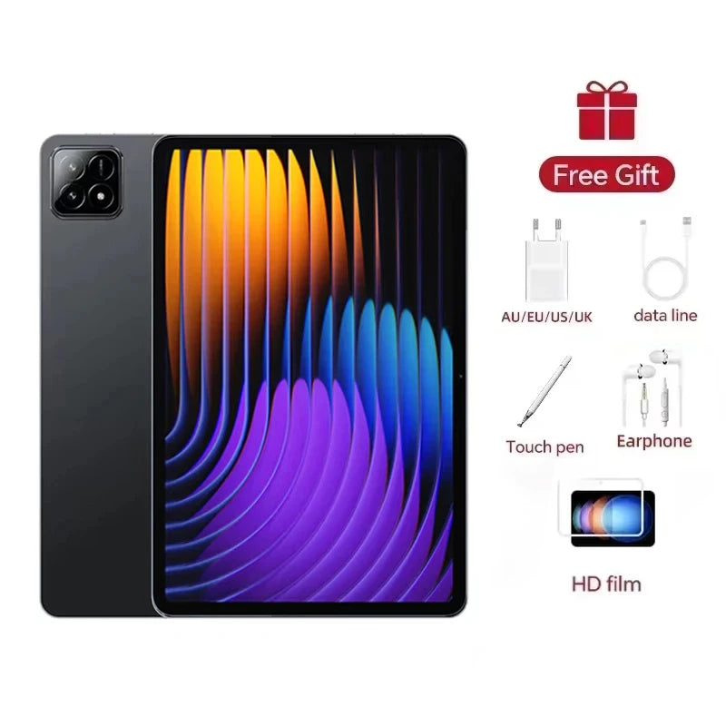 2026 New Original Global Edition Tablet PC Pad 7S Pro Snapdragon 8gen2 Android 14 HD 4K 22GB+2TB 5G Tablet Dual SIM WIFI tablet