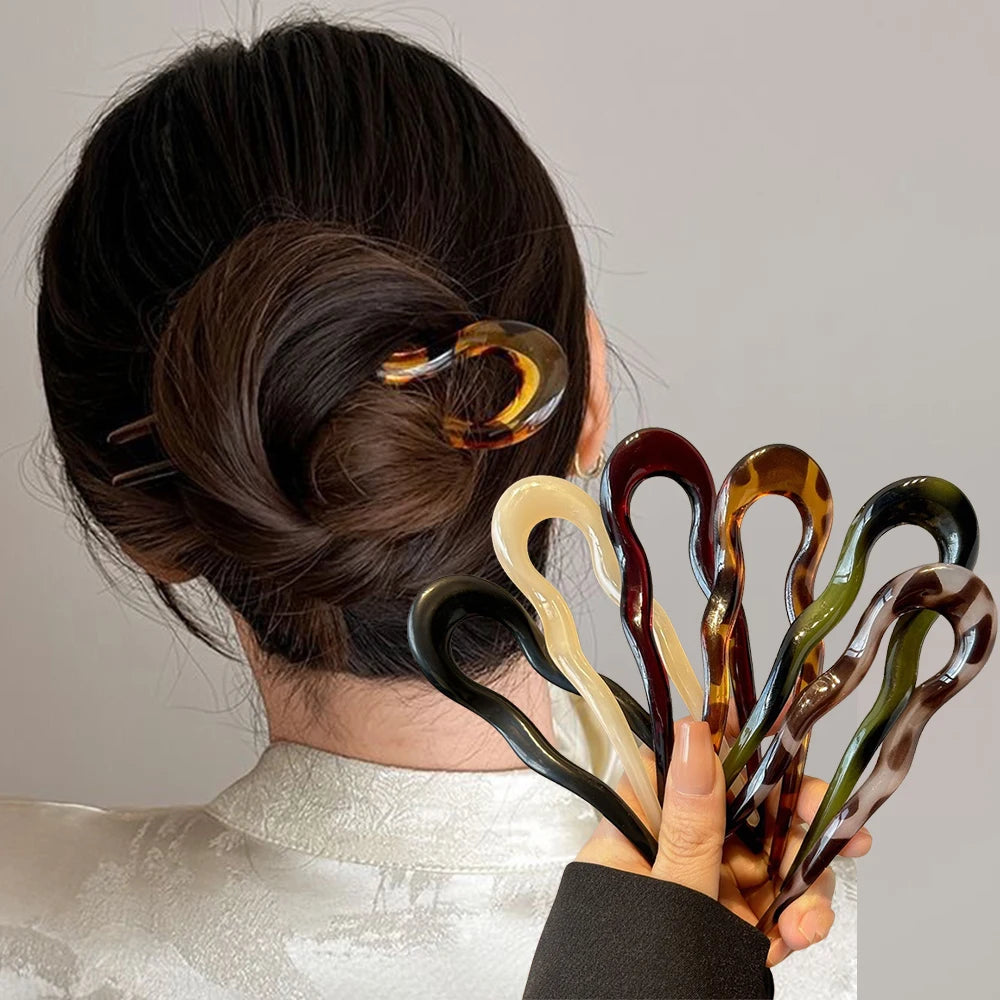 Horquilla en Forma de U - Acetato de Carey