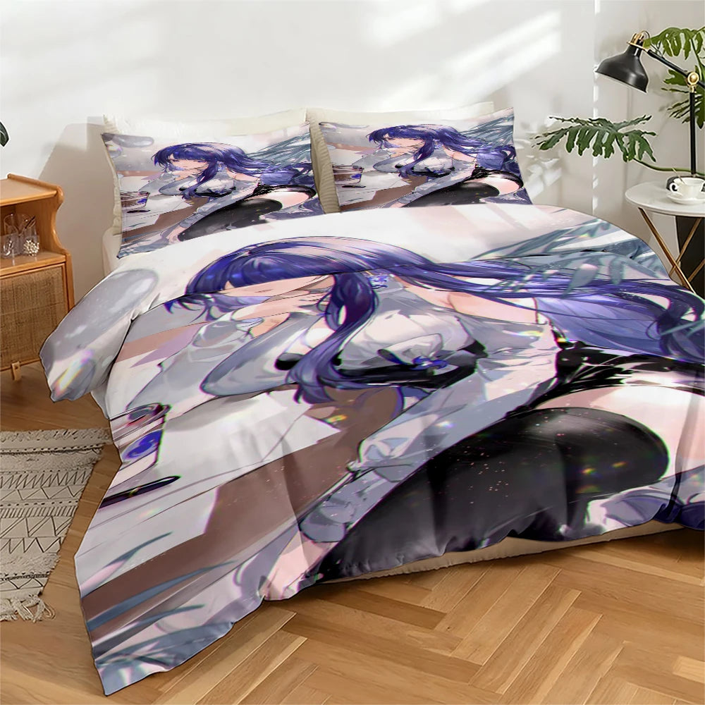 High-Definition Digital Printed Bedding Set, Ethnic Style Geometric Pattern Duvet Cover Set, Large Floral Print Duvet Cover Set, Includes 1 Duvet Cover + 2 Pillowcases, Suitable for Bedroom, Guest Room, Home Decoration, Polye