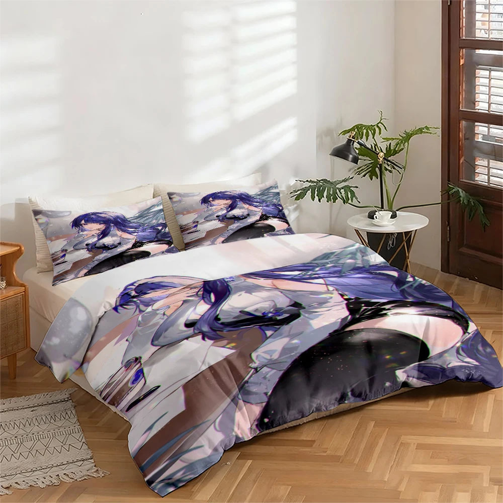 High-Definition Digital Printed Bedding Set, Ethnic Style Geometric Pattern Duvet Cover Set, Large Floral Print Duvet Cover Set, Includes 1 Duvet Cover + 2 Pillowcases, Suitable for Bedroom, Guest Room, Home Decoration, Polye
