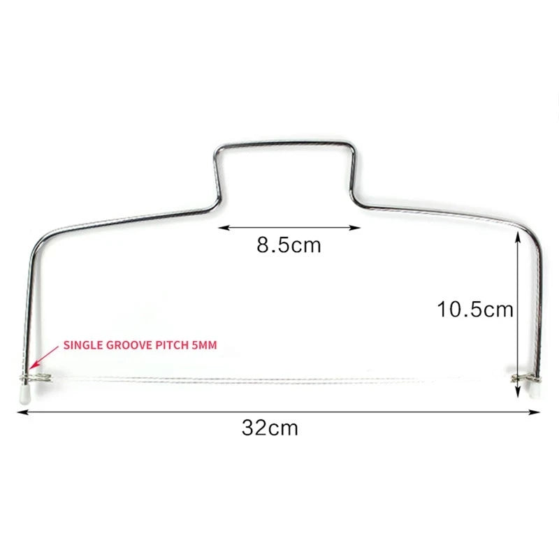 Adjustable Height Line Cake Cut Slicer Adjustable Stainless Steel Device Cake Decorating Mold DIY Bakeware Kitchen Cooking Tool