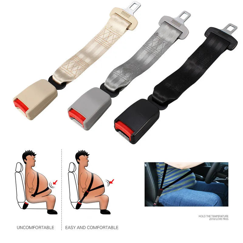 Adjustable Seat Belt Extenders Vehicle Specific Belt Extension Safety Certified Retractable Seat Belt Extension