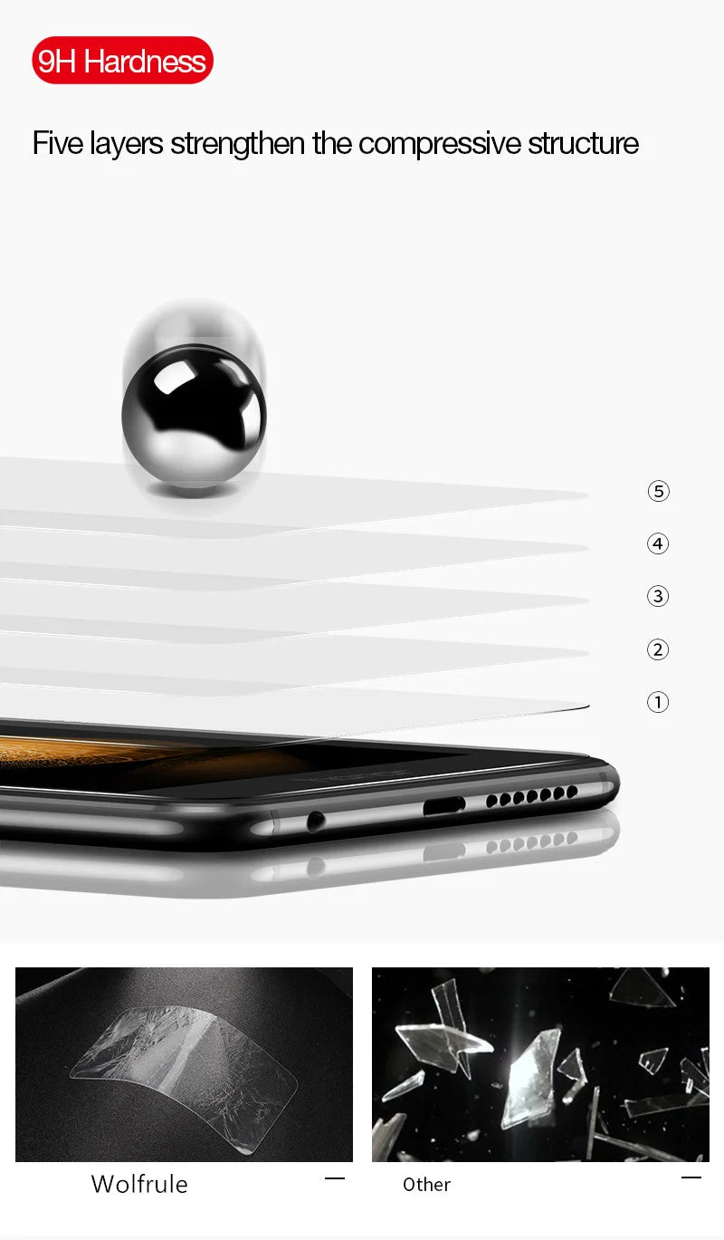 1/2/3/4Pcs For iPhone 17 Pro Max Glass iPhone 17 Tempered Glass Transparent Clear 9H Protective Screen Protector iPhone 17 Air