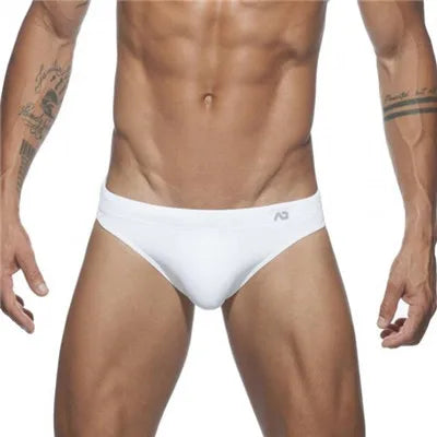 Summer Swimwear Men Swimsuit Maillot De Bain Boy Swim Suits Low Waist Push Pad Swimming Briefs Surf Beach Wear Mayo Sungas