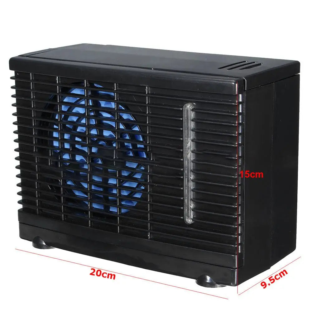 Portable Air Conditioner For Cars 12V Adjustable 60W Car Air Conditioner Cooler Cooling Fan Water Ice Evaporative Cooler