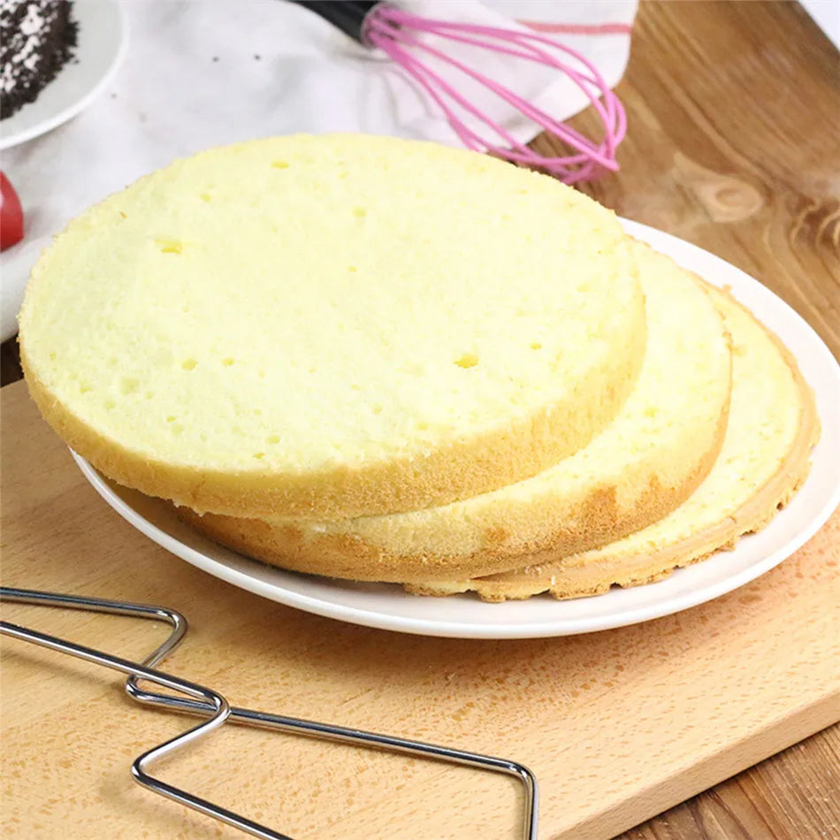 Adjustable Height Line Cake Cut Slicer Adjustable Stainless Steel Device Cake Decorating Mold DIY Bakeware Kitchen Cooking Tool