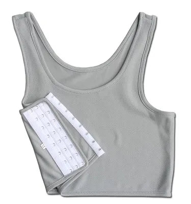 Women Breast Binder Transboy Lesbian Corset Trans Vest Summer Side Buckle Short Tank Top Underwear Shaper Bustier Chest Binder