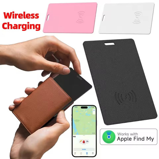 Tarjeta Rastreadora para Billetera Compatible con Apple Find My - Ultra Delgada (1.9mm)