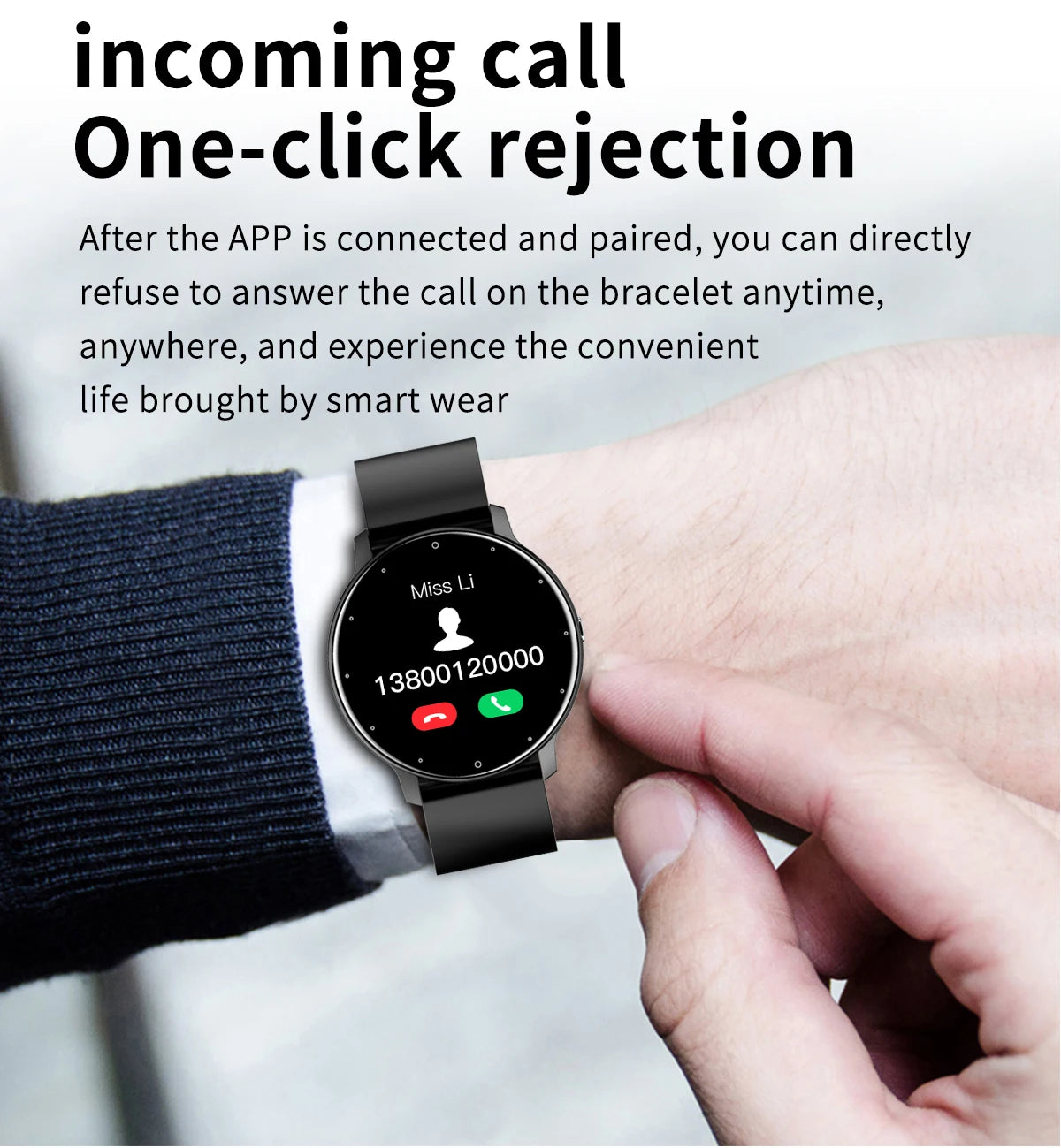 LIGE 2026 Smart Watch Women Men Ladies Gift Sport Fitness Men Watches Heart Rate Monitor Waterproof Smartwatch For Android IOS