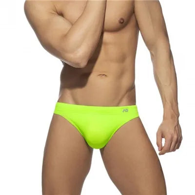Summer Swimwear Men Swimsuit Maillot De Bain Boy Swim Suits Low Waist Push Pad Swimming Briefs Surf Beach Wear Mayo Sungas