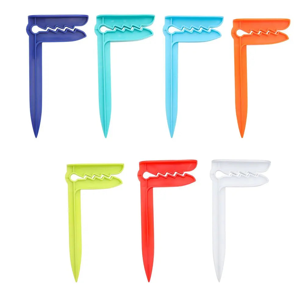 4Pcs/Set Beach Towel Clip Camping Mat Clip Outdoor Decorative Clothespins Sheet Holder Towel Clamp Clothes Pegs Tent Clips