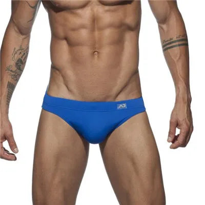 Summer Swimwear Men Swimsuit Maillot De Bain Boy Swim Suits Low Waist Push Pad Swimming Briefs Surf Beach Wear Mayo Sungas