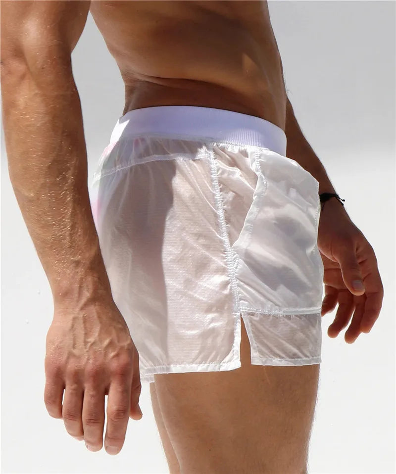 Summer Swimwear Men Shorts Swimsuits Swim Trunks Boxer Sexy Man Briefs Surf Board Sunga Swim Suits Maillot De Bain Beach