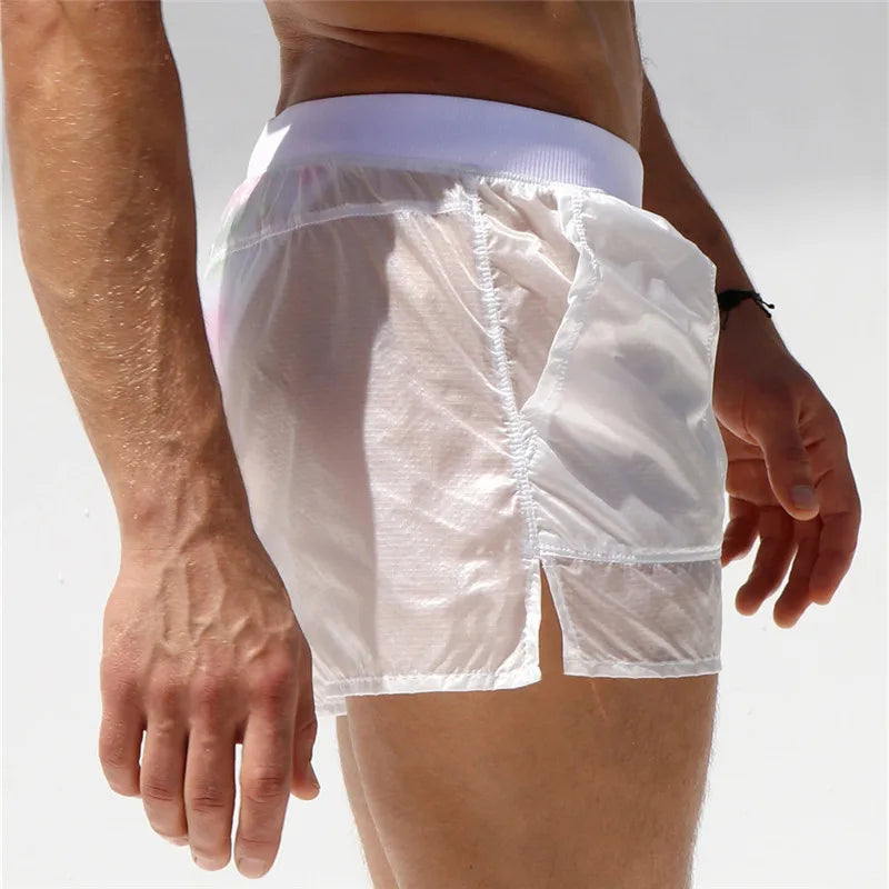 Summer Swimwear Men Shorts Swimsuits Swim Trunks Boxer Sexy Man Briefs Surf Board Sunga Swim Suits Maillot De Bain Beach
