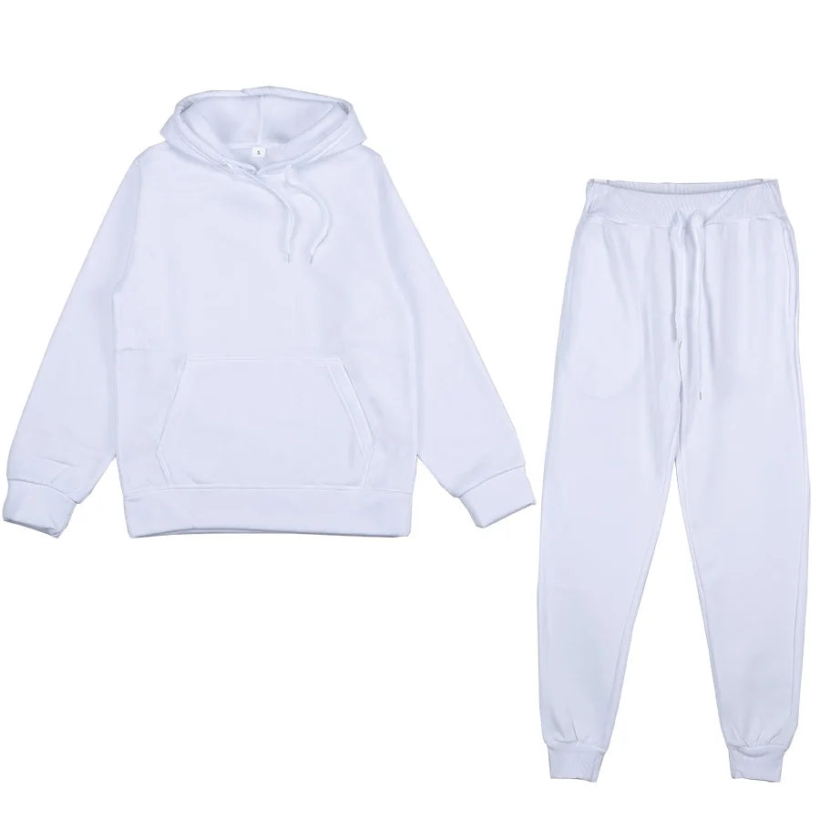 Men's Sets  Piece Clothing Set Autumn Tracksuit Patchwork Hoodie Sweatshirt Long Pant Jogger Outfit Set Men's  sportwear Suit