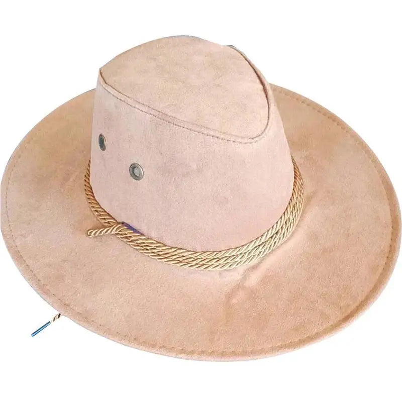 Color Men Western Cowboy Hat Big-edge Gentleman Cowgirl Jazz Gifts West Cowboy Hat For Men Color Mongolian Caps