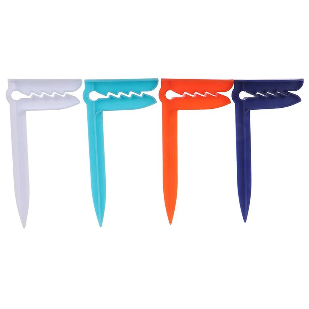 4Pcs/Set Beach Towel Clip Camping Mat Clip Outdoor Decorative Clothespins Sheet Holder Towel Clamp Clothes Pegs Tent Clips