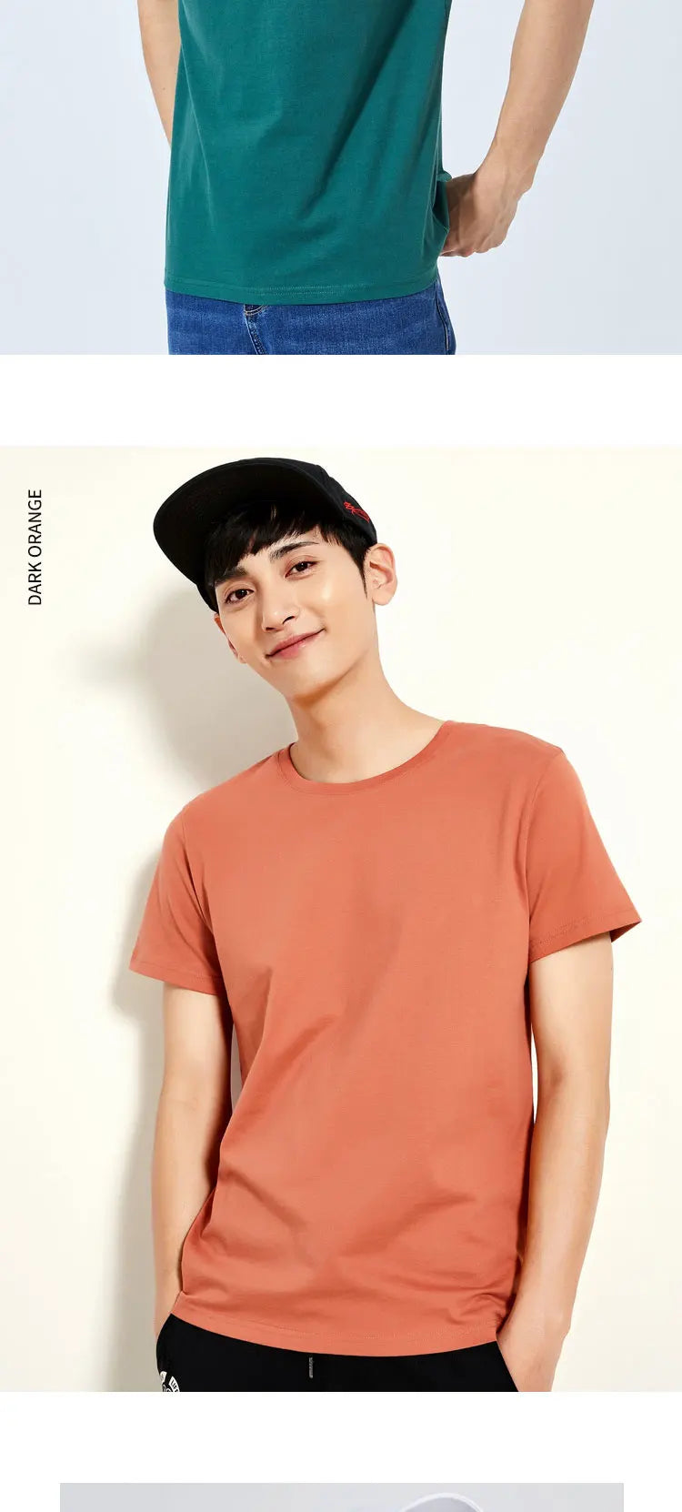 Semir Summer Cotton T Shirts Men 2025 Simple O Neck Stretch Solid New Tops Clothing Casual Tshirt Man Streetwear Cool Tee Shirts
