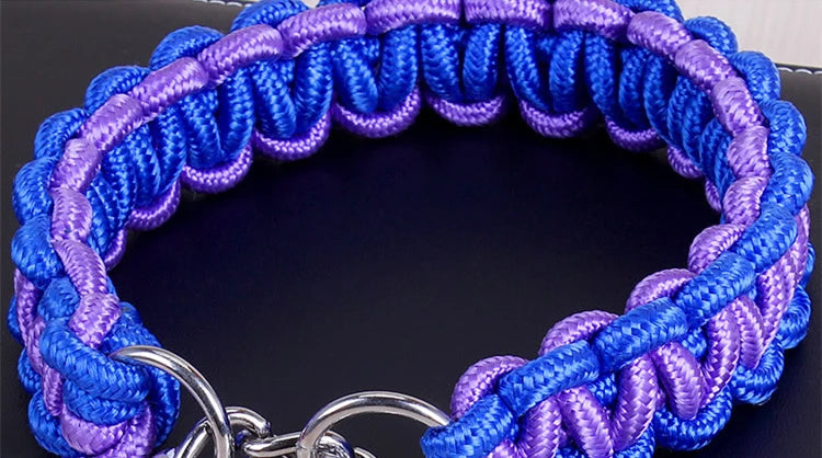 New High Quality Upgraded Color Collar Large Dog German Shepherd Walk The Dog P Chain Adjustable Pet For Medium and large Dogs