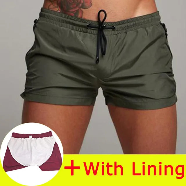 Summer Swimsuit 2026 Man board shorts Swimming Beach Shorts For Men Swimwear Swim Trunks Bathing mayo Surf short de bain homme