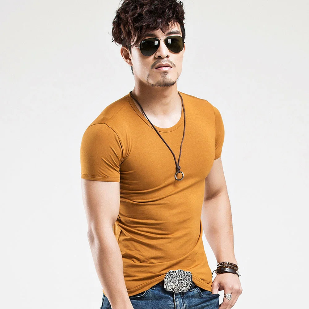 2026 MRMT Brand New Men T Shirt 10 colors Fitness Mens T-shirts V neck Man T-shirt For Male Clothing Tshirts S-5XL Tops Tees