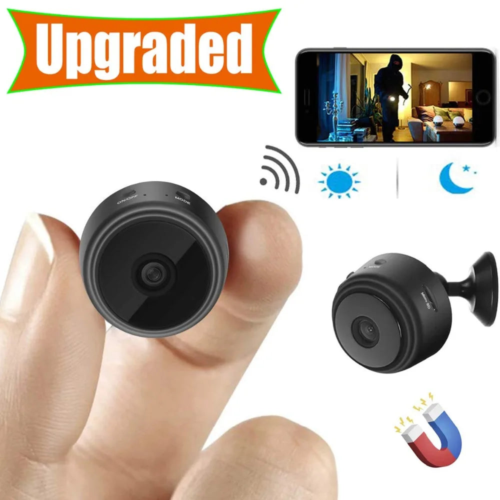 Micro Home Wireless Mini Security Surveillance with Wifi IP Camara Night vision Sensor Infrared CMOS 2MP Telefon Alarm Camera