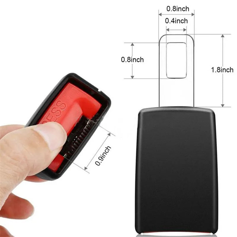 Adjustable Seat Belt Extenders Vehicle Specific Belt Extension Safety Certified Retractable Seat Belt Extension