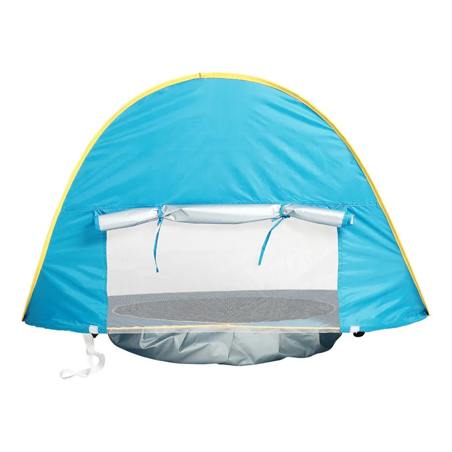Baby Beach Tent With Pool Portable Foldable Sunshelter Waterproof Indoor Outdoor Camping Sunshade Beach Tent For Children Kids