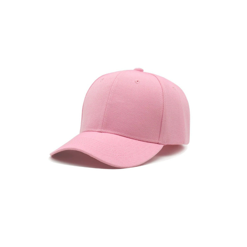 Customized printed logo Diy Baseball Cap Unisex Adjustable Men Women Sport Trucker Hat Solid Color Personalized Caps