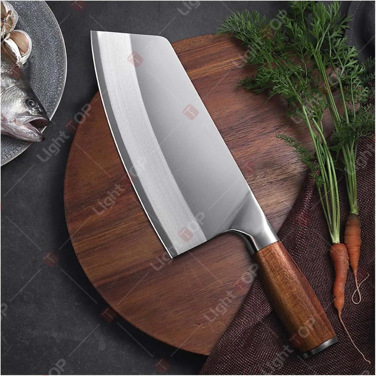 Japanese Chef Knife Professional Kitchen Knives Set Meat Cleaver Fish Fillet Slicing Santoku Knife Cooking Butcher Knife