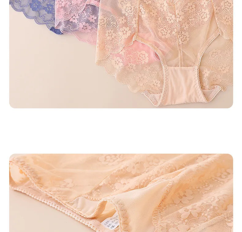 Sexy lingerie for women Panties ropa interior sexi  mujer lace ropa de mujer High waist underwear women buttock lifting bragas