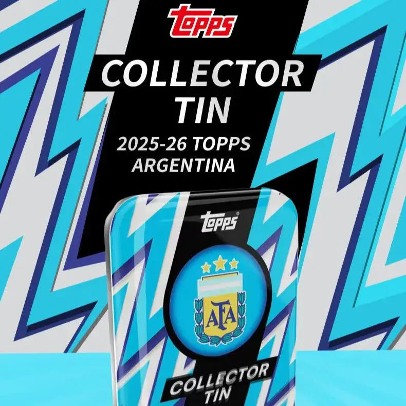 25-26 Topps Argentina Collector Argentina National Football Team Sports Trading Card Collection Cards Boys Designer Toys Gift